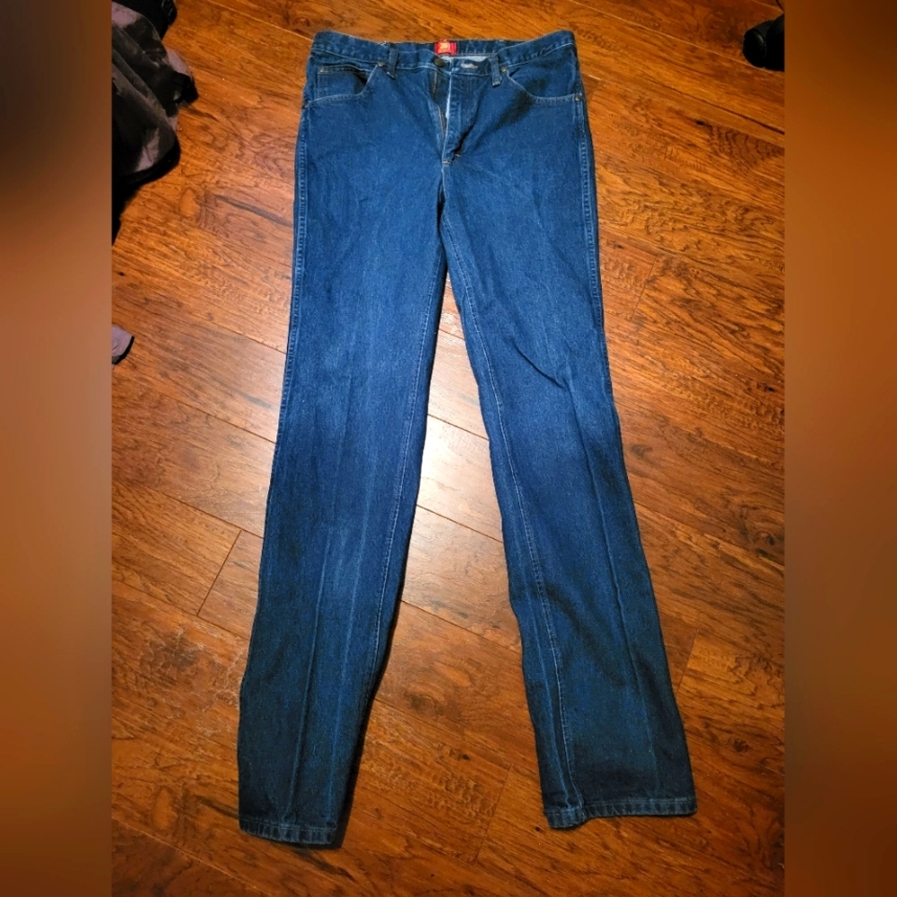 Wrangler slim fit blue jeans
